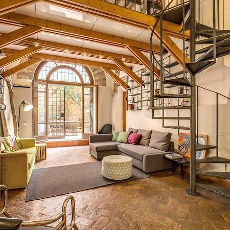 Апартаменты Trastevere Hyperloft & Garden Рим Экстерьер фото