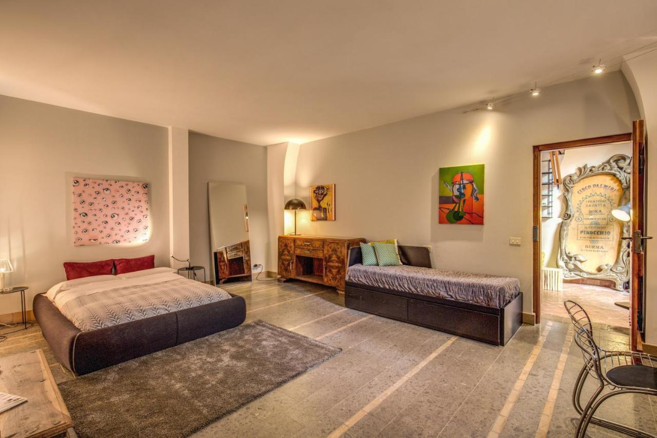 Апартаменты Trastevere Hyperloft & Garden Рим Экстерьер фото